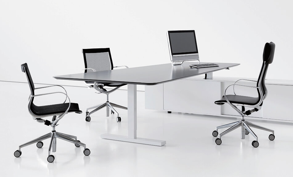 Sterling Brushed Glazed Aluminum Chair